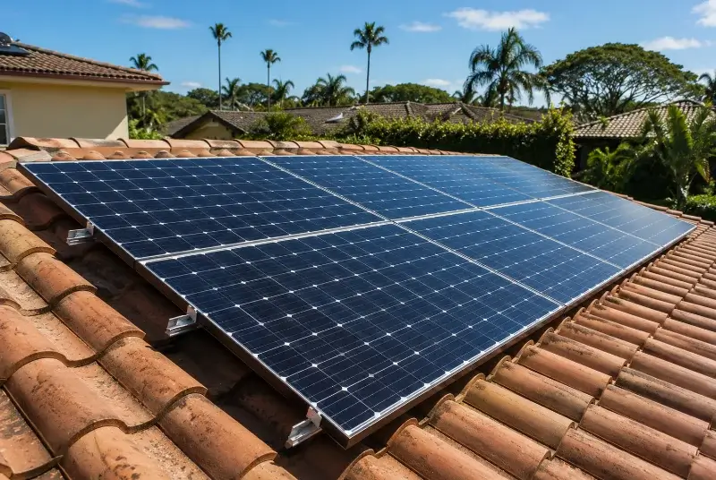 Installation de panneaux solaires à Caudry
